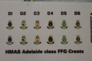 Academy ACA-14102 - 1/350 Scale - USS Oliver Hazard Perry FFG-7 U.S. Navy Guided Missile Frigate Plastic Model Kit With Australian Decals