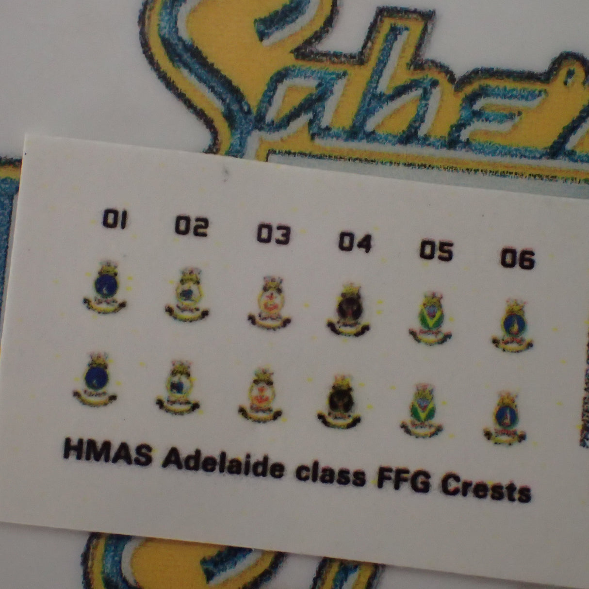 Academy ACA-14102 - 1/350 Scale - USS Oliver Hazard Perry FFG-7 U.S. Navy Guided Missile Frigate Plastic Model Kit With Australian Decals