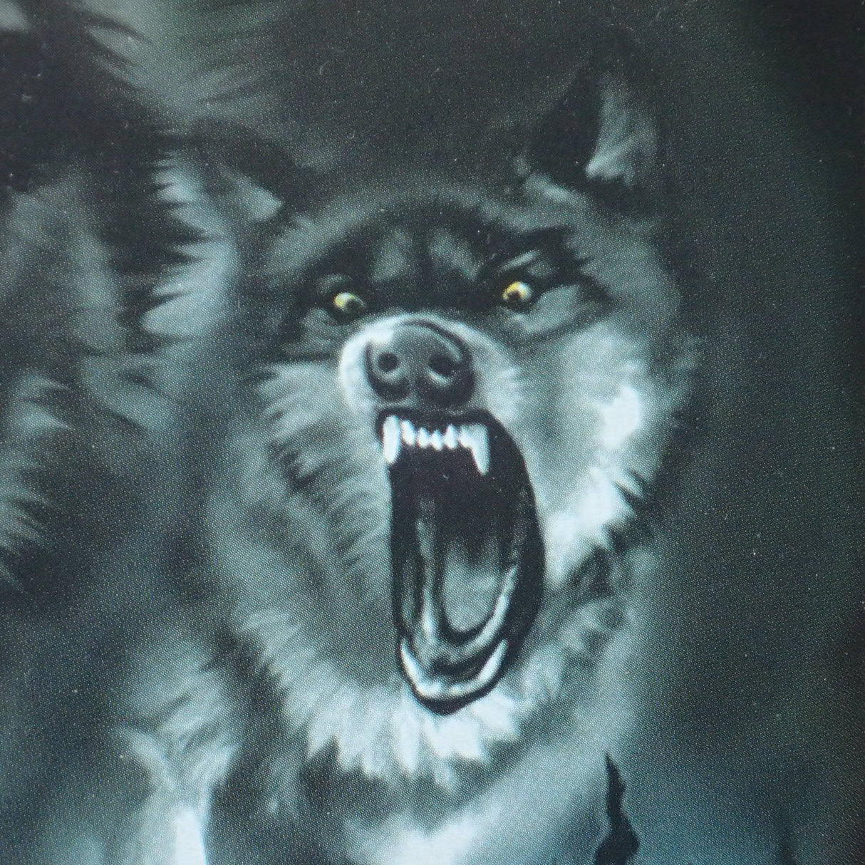 Tin Sign 1442 – Live to Ride w/Wolves
