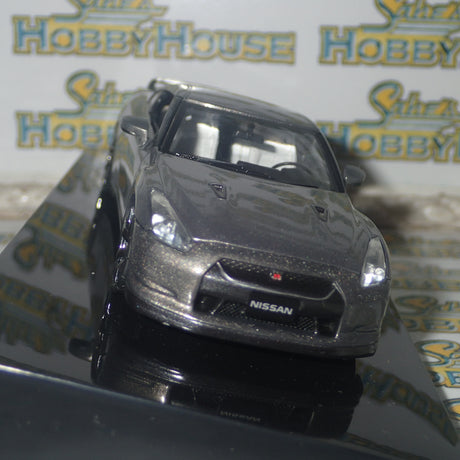 Fujimi 152158 - 1/43 Scale - Nissan GTR in Grey (LHD) Diecast Scale Model Replica