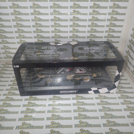 Minichamps 155 852562 - 1/18 Scale bmw 635 csI JPS Team BMW J Richards ATCC 1985 Limited to only 504 Pcs
