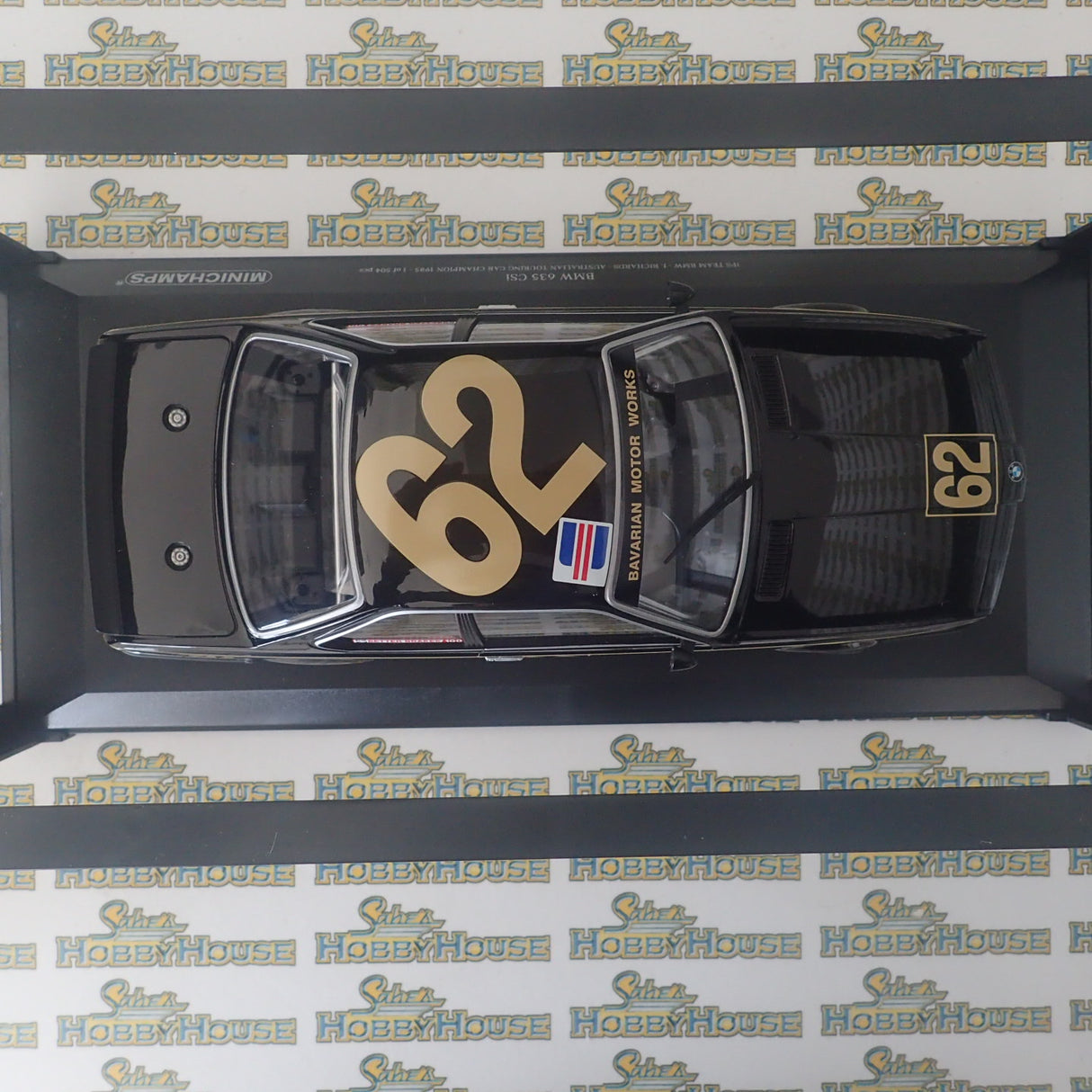 Minichamps 155 852562 - 1/18 Scale bmw 635 csI JPS Team BMW J Richards ATCC 1985 Limited to only 504 Pcs