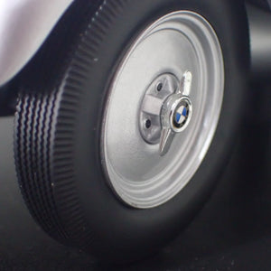 Minichamps 155 025030 - 1/18 Scale - 1936 BMW 328 in Silver Diecast Scale Model Replica