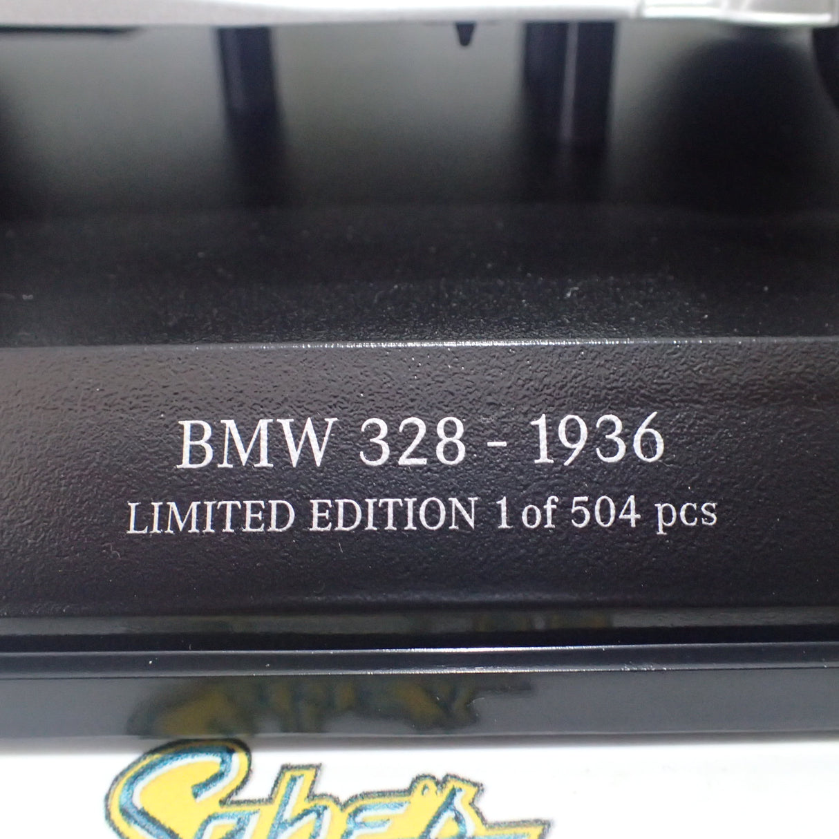 Minichamps 155 025030 - 1/18 Scale - 1936 BMW 328 in Silver Diecast Scale Model Replica