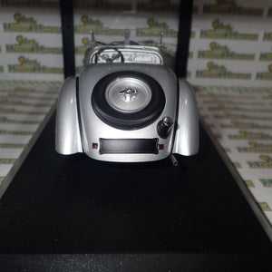 Minichamps 155 025030 - 1/18 Scale - 1936 BMW 328 in Silver Diecast Scale Model Replica