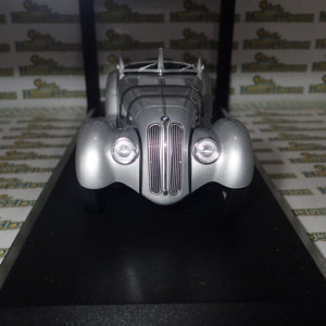Minichamps 155 025030 - 1/18 Scale - 1936 BMW 328 in Silver Diecast Scale Model Replica