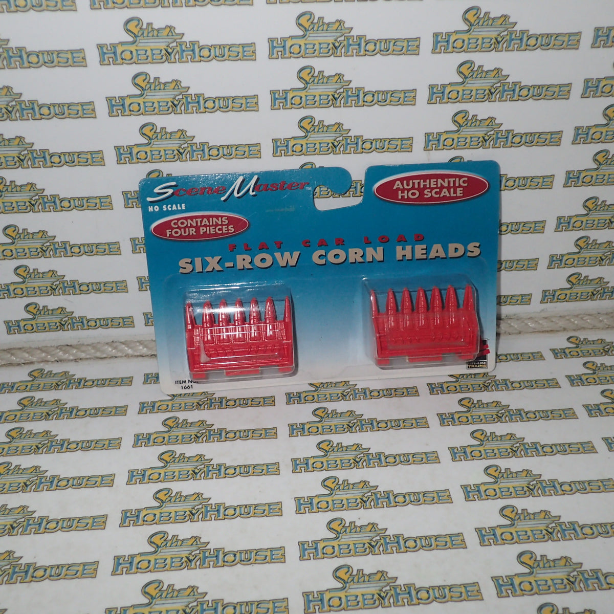 Scene Master HO Scale Flat Car Load Six-Row Corn Heads – Sabes Hobby House