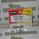 Dubro 170 - Nylon Insert Lock Nuts 4-40