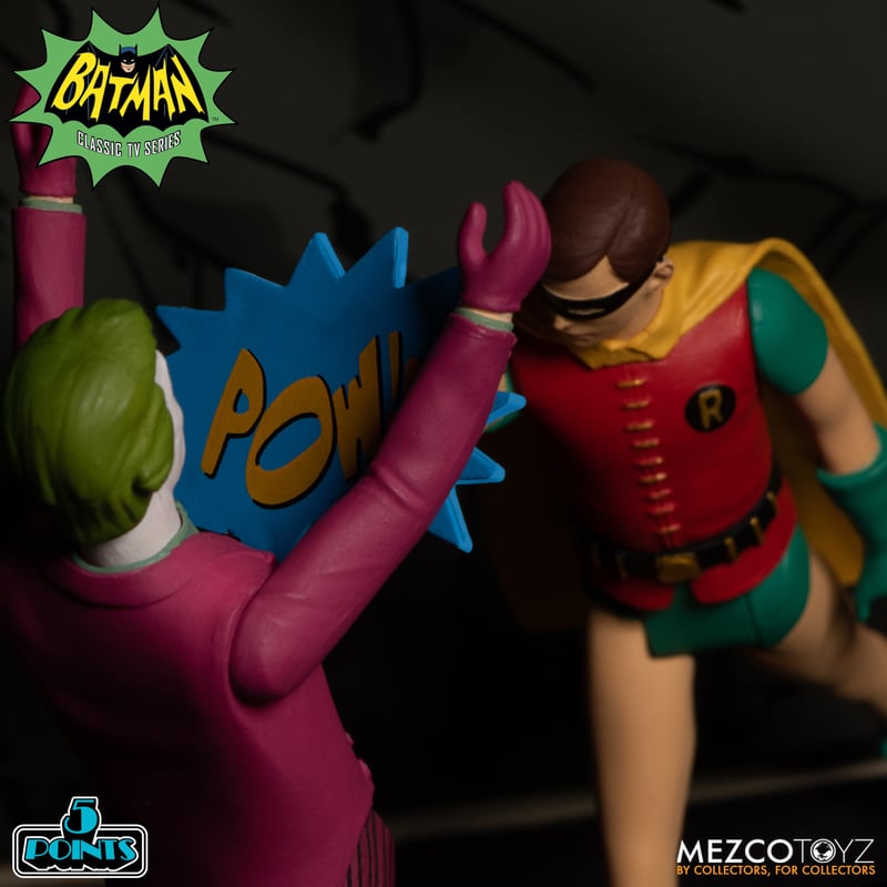 Mezco Toyz 17050 - Batman (1966): Deluxe Boxed Set