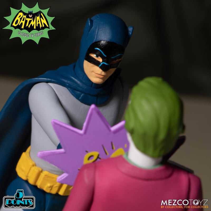 Mezco Toyz 17050 - Batman (1966): Deluxe Boxed Set