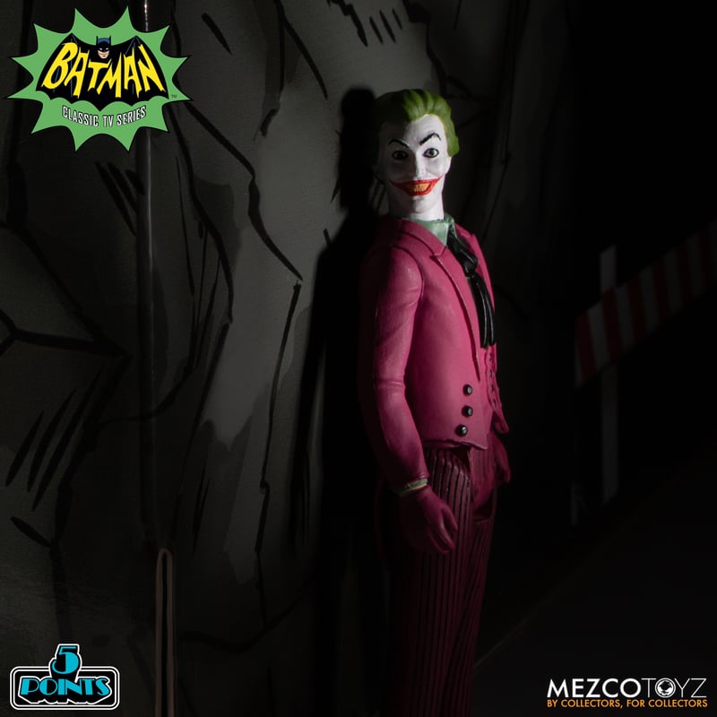 Mezco Toyz 17050 - Batman (1966): Deluxe Boxed Set