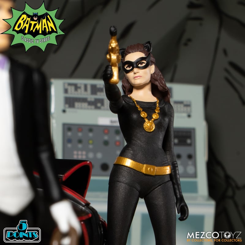 Mezco Toyz 17050 - Batman (1966): Deluxe Boxed Set