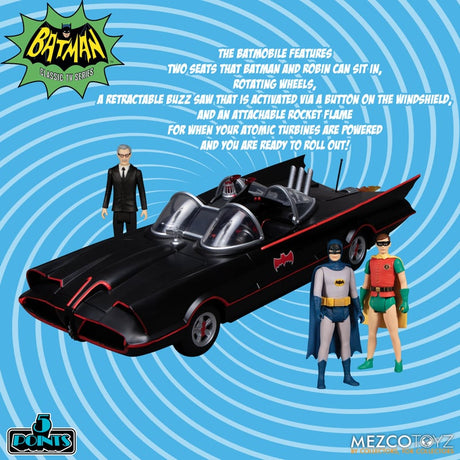 Mezco Toyz 17050 - Batman (1966): Deluxe Boxed Set