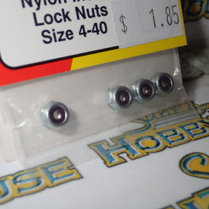 Dubro 170 - Nylon Insert Lock Nuts 4-40