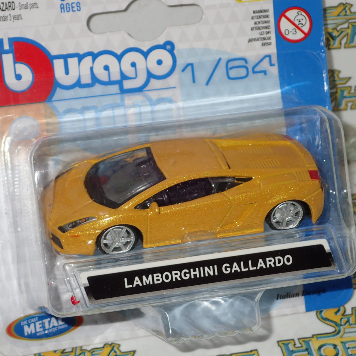 Bburago 18-59000 - 1:64 Diecast - LAMBORGHINI Gallardo
