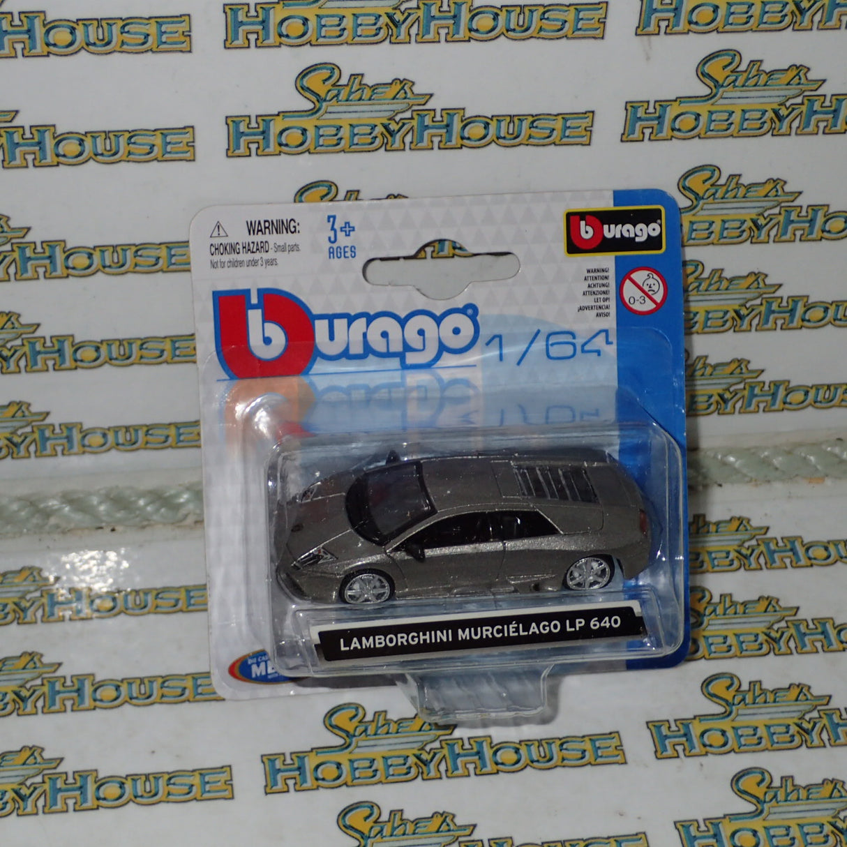 Bburago 18-59000 - 1:64 Diecast - LAMBORGHINI Murcielago LP 640