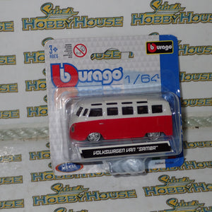 Bburago 18-59000 W - 1:64 Diecast - Volkswagen Van "Samba"