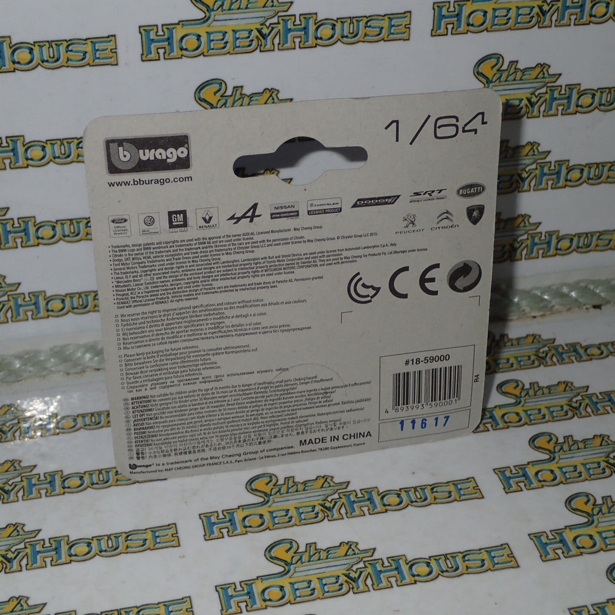 Bburago 18-59000 FM - 1:64 Diecast - 2006 Ford Mustang GT
