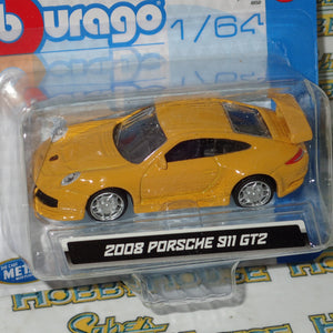 Bburago 18-59000 - 1:64 Diecast - 2008 Porsche 911 GT2