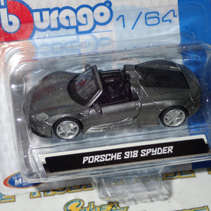 Bburago 18-59000 - 1:64 Diecast - Porsche 918 Spyder