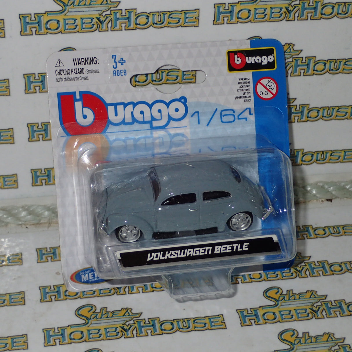 Bburago - 1:64 Diecast - Volkswagen Beetle