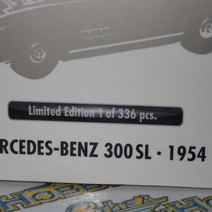 MINICHAMPS 180 039008 - 1/18 SCALE 1954 Mercedes-Benz 300SL Gullwing, Strawberry Red, 1 of 336