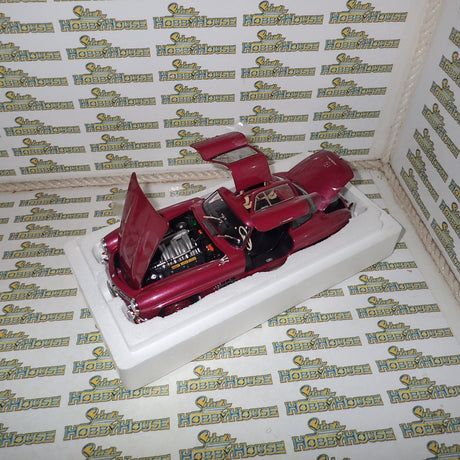 MINICHAMPS 180 039008 - 1/18 SCALE 1954 Mercedes-Benz 300SL Gullwing, Strawberry Red, 1 of 336