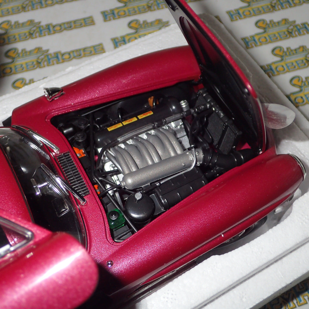 MINICHAMPS 180 039008 - 1/18 SCALE 1954 Mercedes-Benz 300SL Gullwing, Strawberry Red, 1 of 336