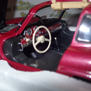 MINICHAMPS 180 039008 - 1/18 SCALE 1954 Mercedes-Benz 300SL Gullwing, Strawberry Red, 1 of 336