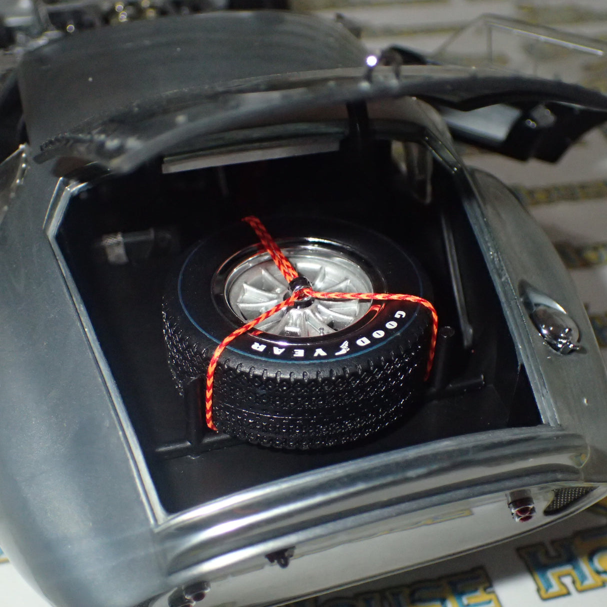 Exoto RLG18008 - 1964-65 Cobra Daytona Test Mule in Satin Aluminum Finish