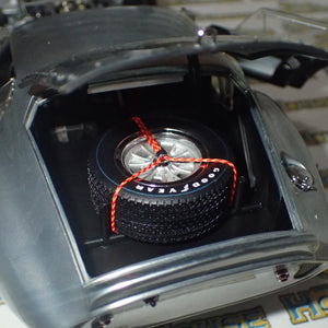 Exoto RLG18008 - 1964-65 Cobra Daytona Test Mule in Satin Aluminum Finish