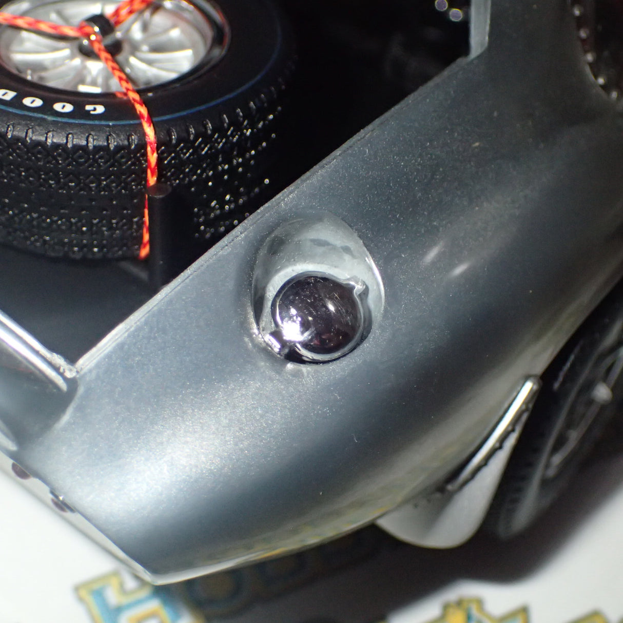 Exoto RLG18008 - 1964-65 Cobra Daytona Test Mule in Satin Aluminum Finish