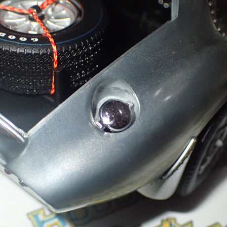 Exoto RLG18008 - 1964-65 Cobra Daytona Test Mule in Satin Aluminum Finish