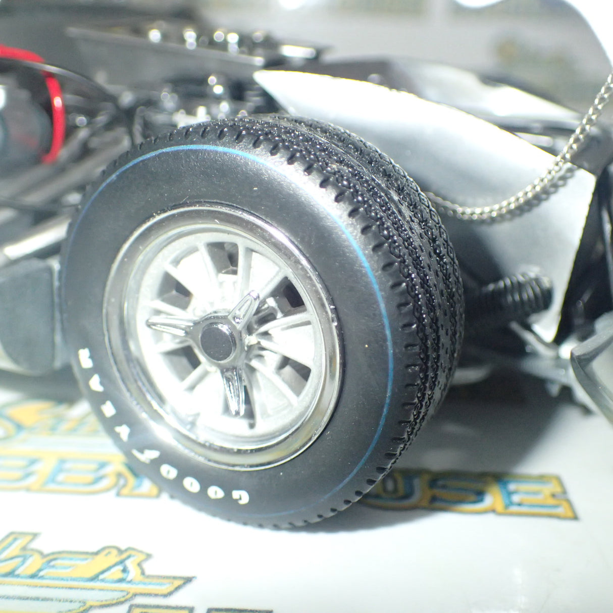 Exoto RLG18008 - 1964-65 Cobra Daytona Test Mule in Satin Aluminum Finish