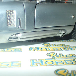 Exoto RLG18008 - 1964-65 Cobra Daytona Test Mule in Satin Aluminum Finish