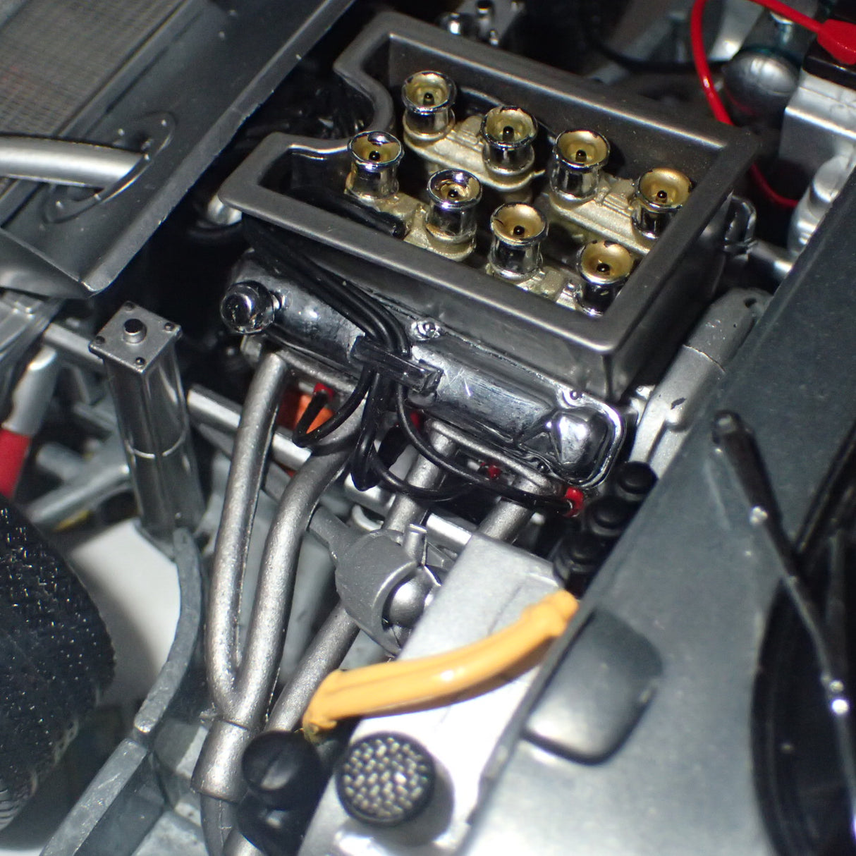 Exoto RLG18008 - 1964-65 Cobra Daytona Test Mule in Satin Aluminum Finish