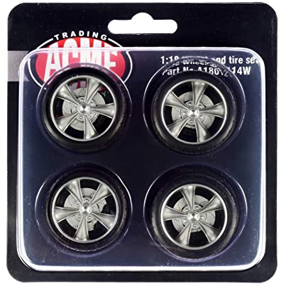 ACME – A1801214W 1/18 Scale Street Fighter Torque Thrust Wheel & Tyre Set