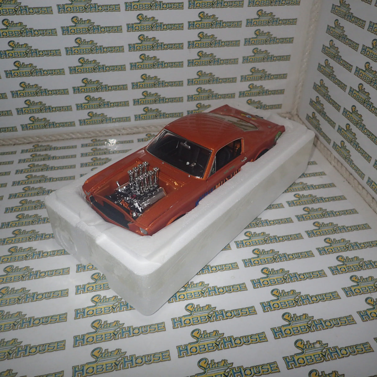 ACME A1801860 - 1/18 Scale 1965 FORD MUSTANG A/FX RAT FINK'S MIGHTY MUSTANG