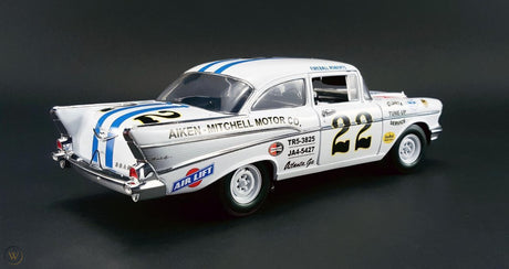 ACME A1807002 - 1/18 Scale Fireball Roberts 1957 Chevrolet Belair Diecast Model Replica