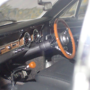 Classic Carlectables 18071 – 1/18 Ford XR Falcon GT Silver Promotional Car Die-cast Model Replica