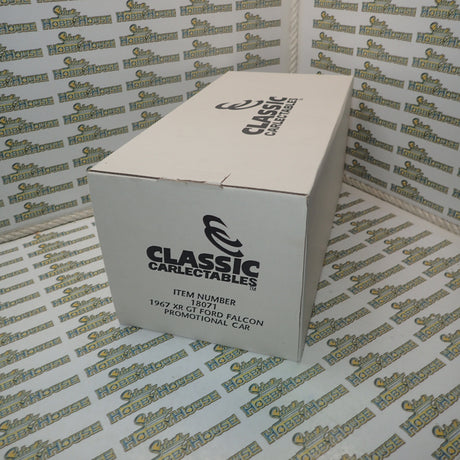 Classic Carlectables 18071 – 1/18 Ford XR Falcon GT Silver Promotional Car Die-cast Model Replica