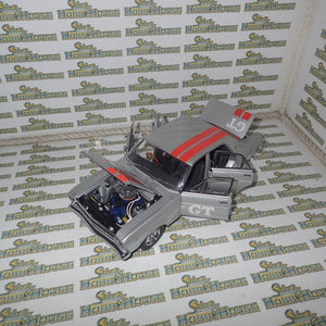 Classic Carlectables 18071 – 1/18 Ford XR Falcon GT Silver Promotional Car Die-cast Model Replica