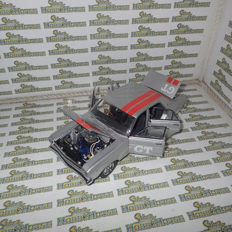 Classic Carlectables 18071 – 1/18 Ford XR Falcon GT Silver Promotional Car Die-cast Model Replica
