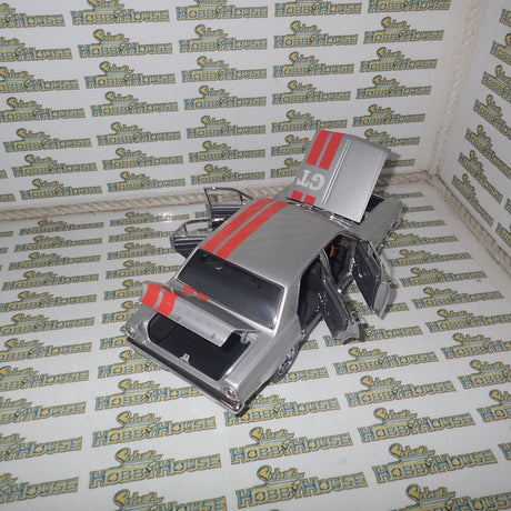Classic Carlectables 18071 – 1/18 Ford XR Falcon GT Silver Promotional Car Die-cast Model Replica