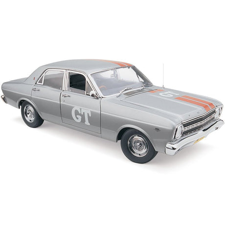 Classic Carlectables 18071 – 1/18 Ford XR Falcon GT Silver Promotional Car Die-cast Model Replica