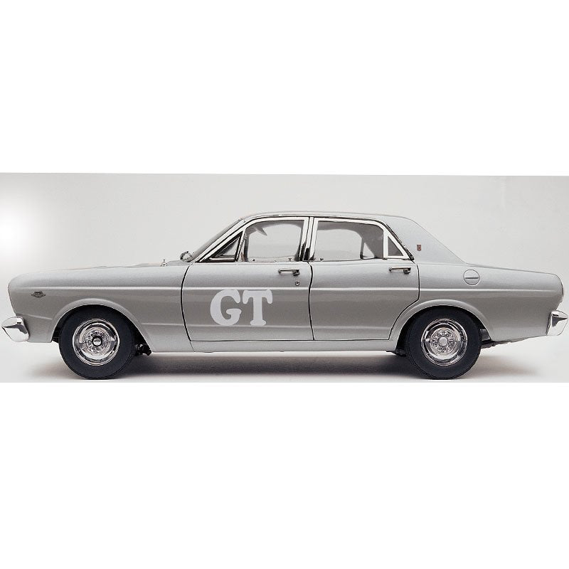 Classic Carlectables 18071 – 1/18 Ford XR Falcon GT Silver Promotional Car Die-cast Model Replica