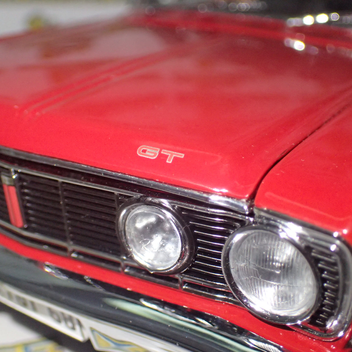 Classic Carlectables 18074 - 1/18 Scale Ford XT Falcon GT Candy Apple Red Die-Cast Model