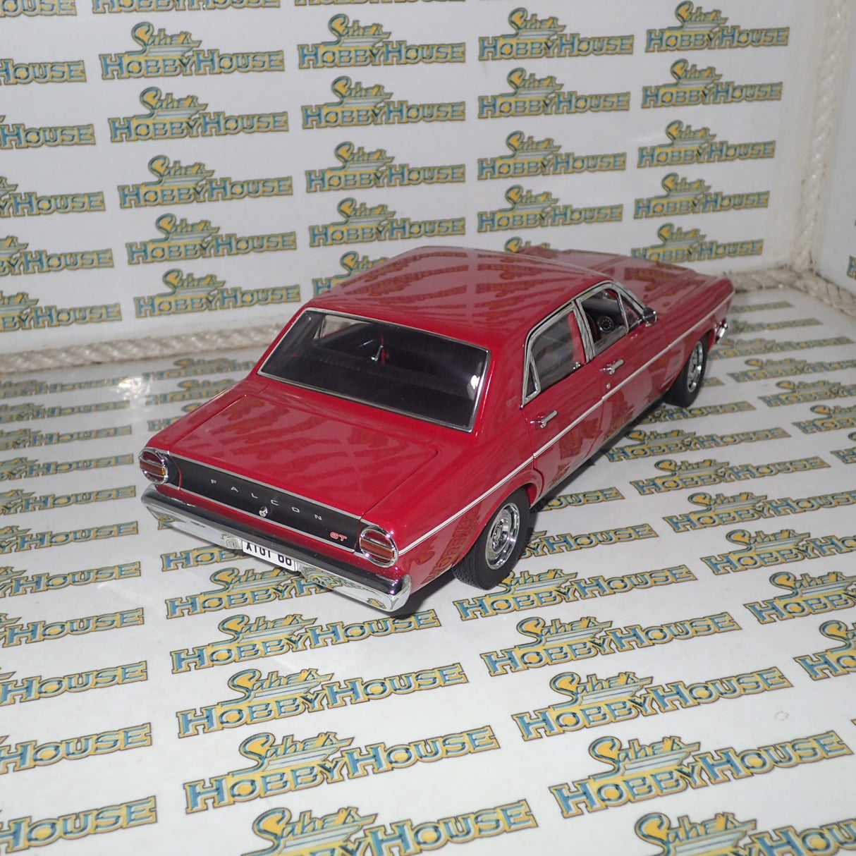Classic Carlectables 18074 - 1/18 Scale Ford XT Falcon GT Candy Apple Red Die-Cast Model
