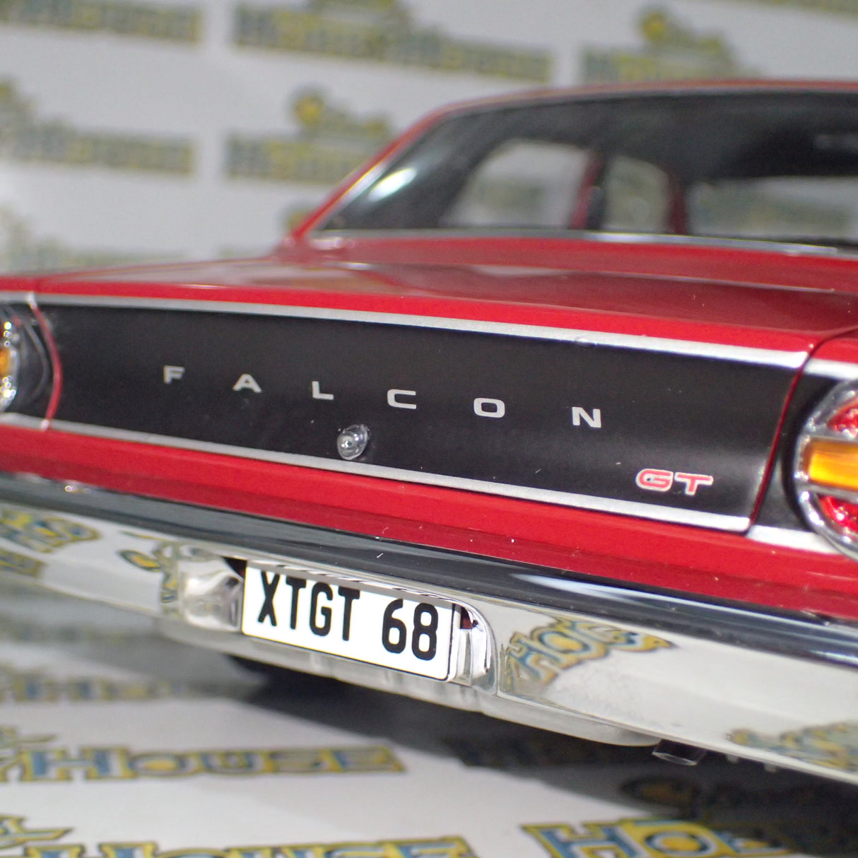 Classic Carlectables 18074 - 1/18 Scale Ford XT Falcon GT Candy Apple Red Die-Cast Model