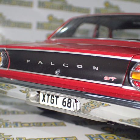 Classic Carlectables 18074 - 1/18 Scale Ford XT Falcon GT Candy Apple Red Die-Cast Model